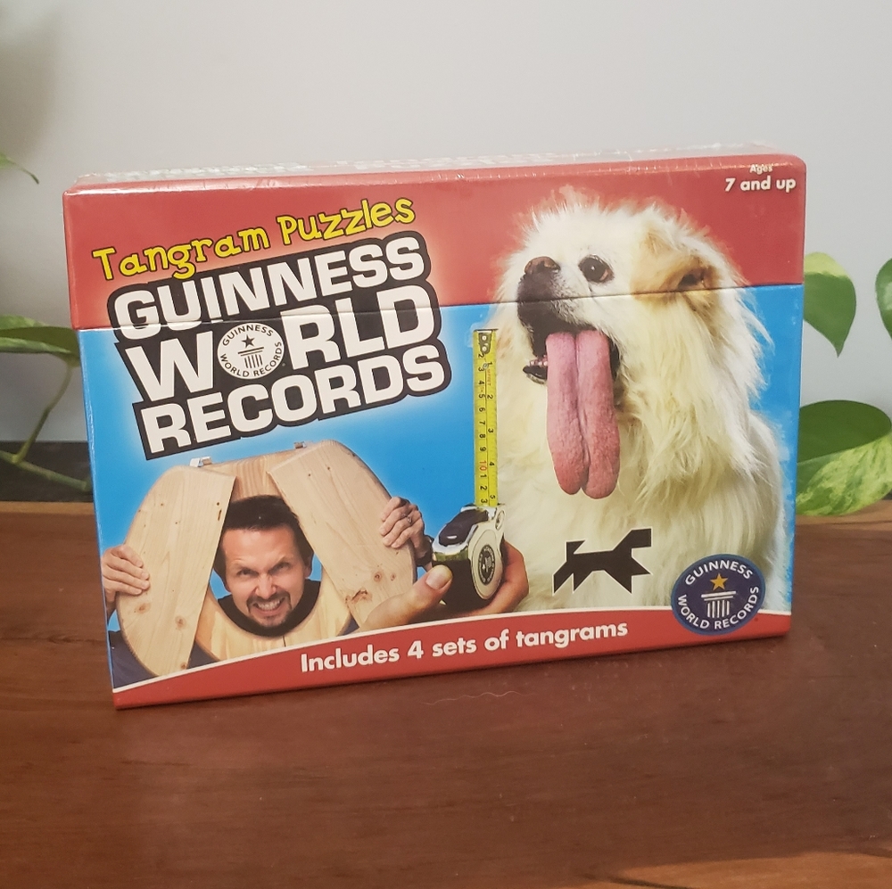 Tangram Puzzle Carson Deltona Publishing Guinness Word Record NEW